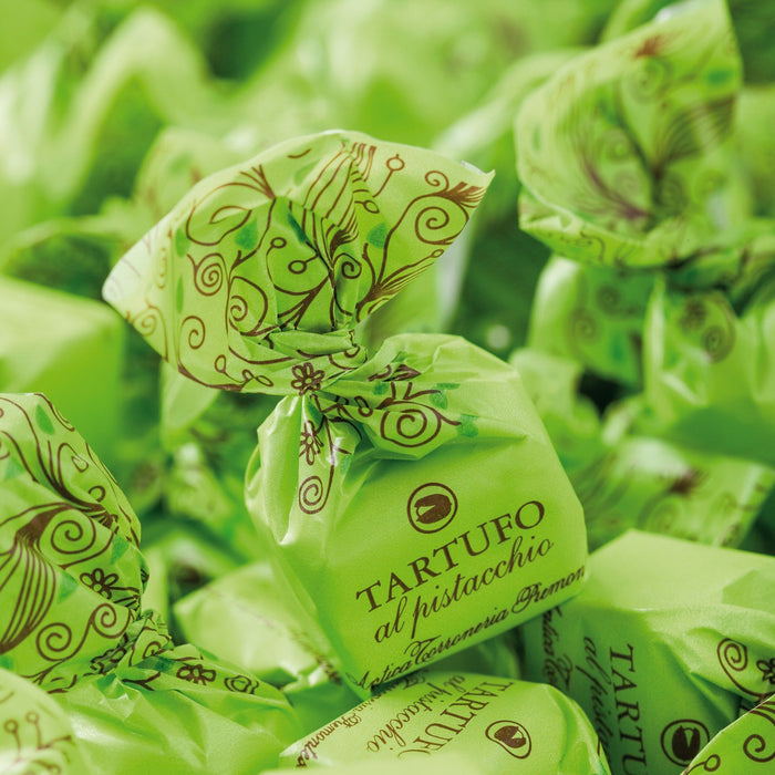 Antica Torroneria Piemontese - Tartufi Dolci al Pistacchio g 200 - Senza Glutine