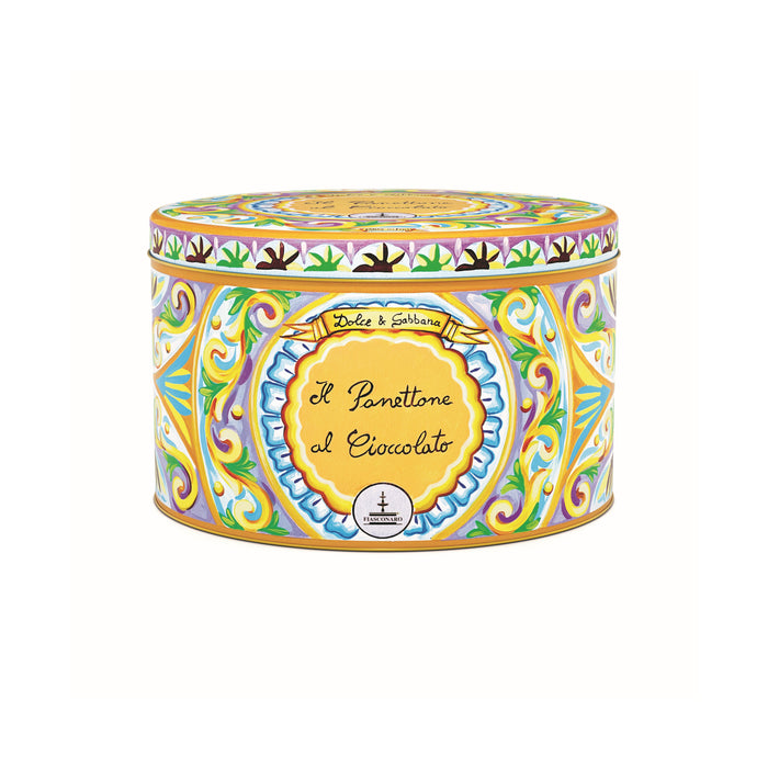 Fiasconaro - Panettone al Cioccolato g 500 - Collezione Dolce & Gabbana