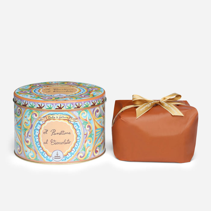 Fiasconaro - Panettone al Cioccolato Kg 1 - Collezione Dolce & Gabbana