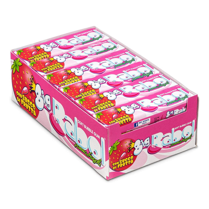 Big Babol - Big Babol Panna Fragola - 24 sticks