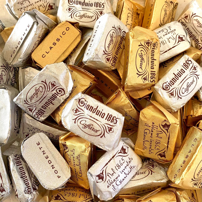 Caffarel - Mini Gianduiotti Assortiti Gianduia e Fondenti - Senza Glutine