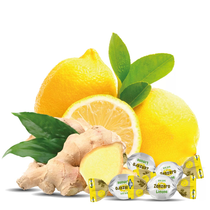 Mangini - Caramelle Bye Bye Zenzero e Limone Kg 1