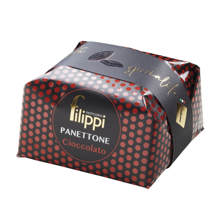 Pasticceria Filippi - Panettone con Cioccolato Fondente Kg 1