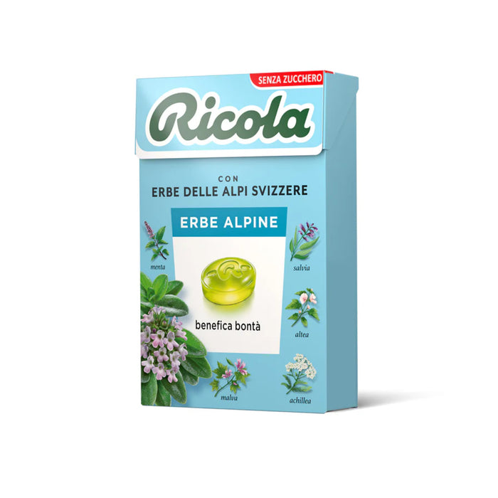 Ricola - Ricola Erbe Alpine Astuccio da g 50 | Senza Zucchero